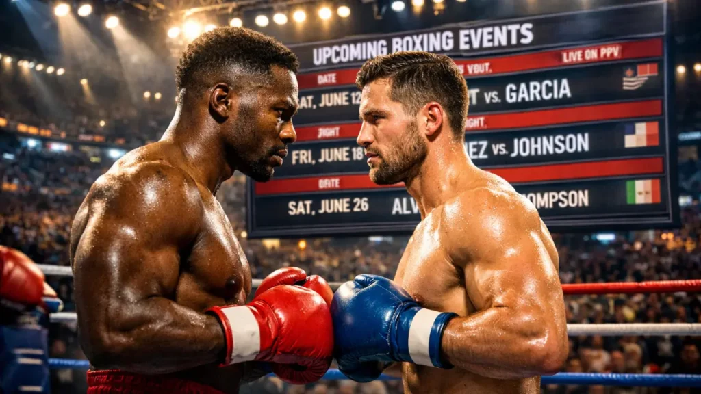 sffareboxing schedules by sportsfanfare